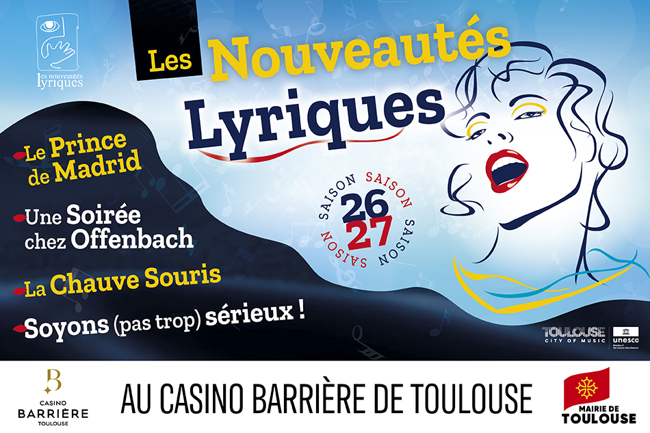  A C C U E I LLes Nouveautés Lyriques  Saison - 2026-2027